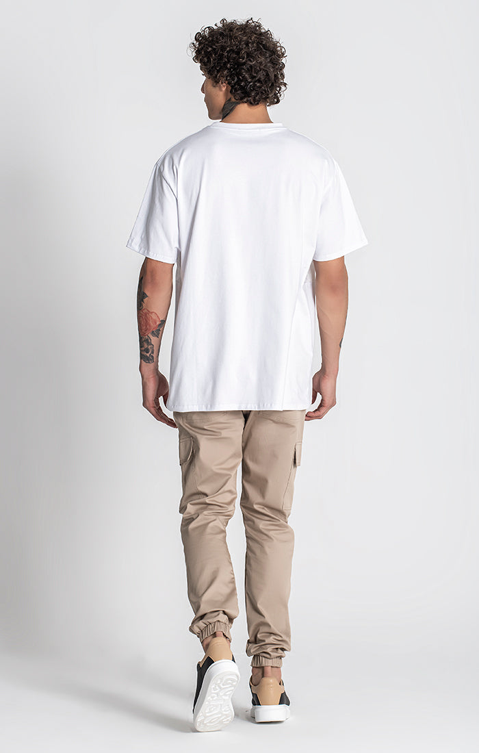 White Illinois Tee