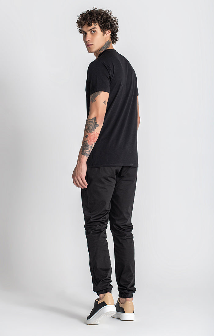 Black Lavish Gold Tee