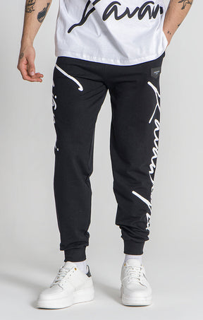 Black Chromatica Signature Loose Joggers