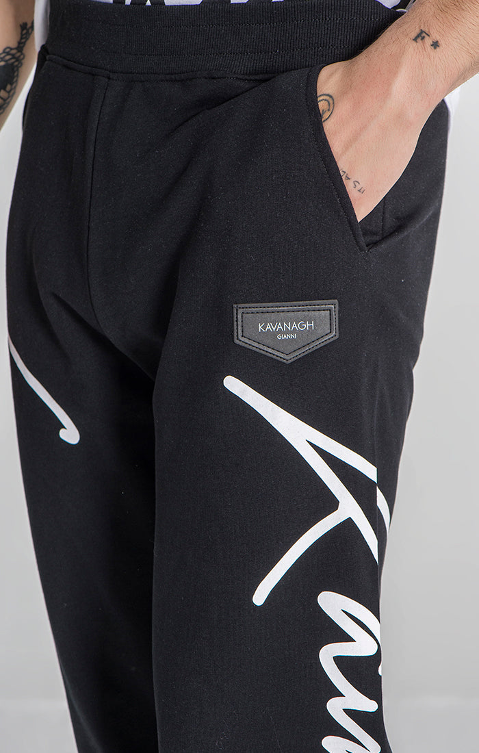 Black Chromatica Signature Loose Joggers