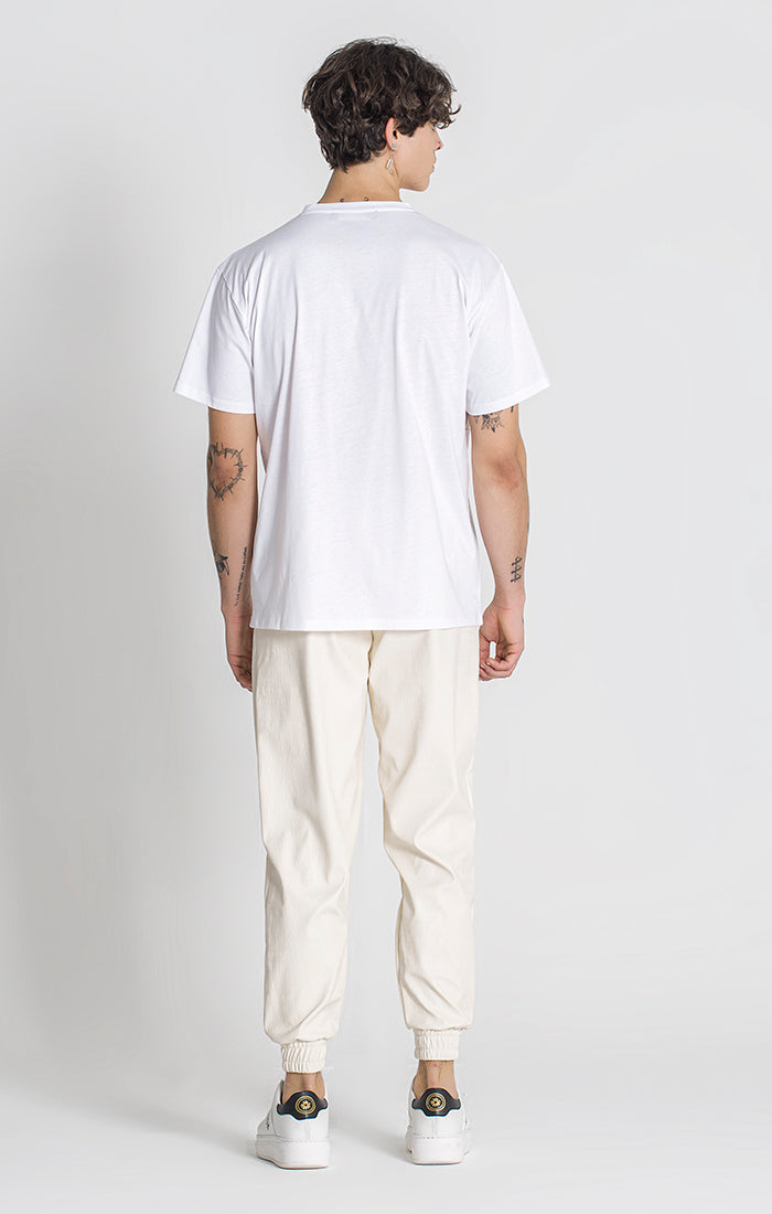 White Feel Oversized Tee