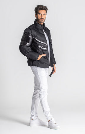 Black Division Puffer Jacket