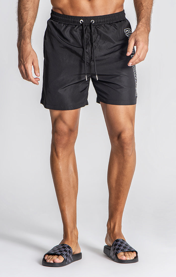 Black Limit Swimshorts