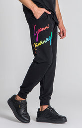 Black Refraction GK Joggers