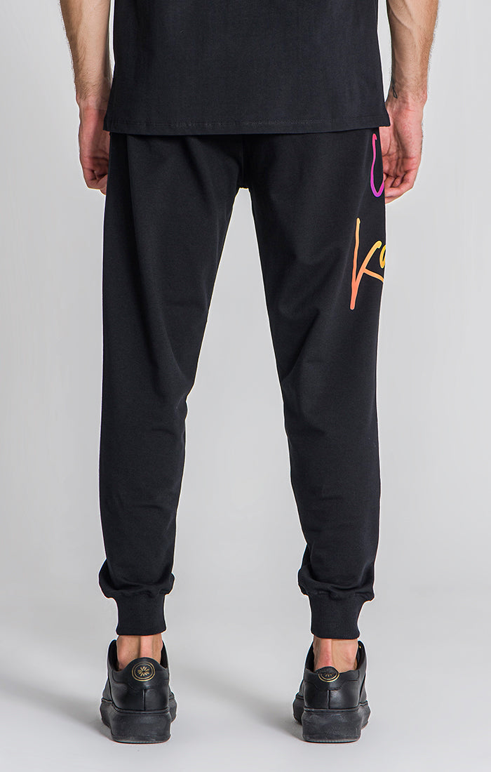 Black Refraction GK Joggers