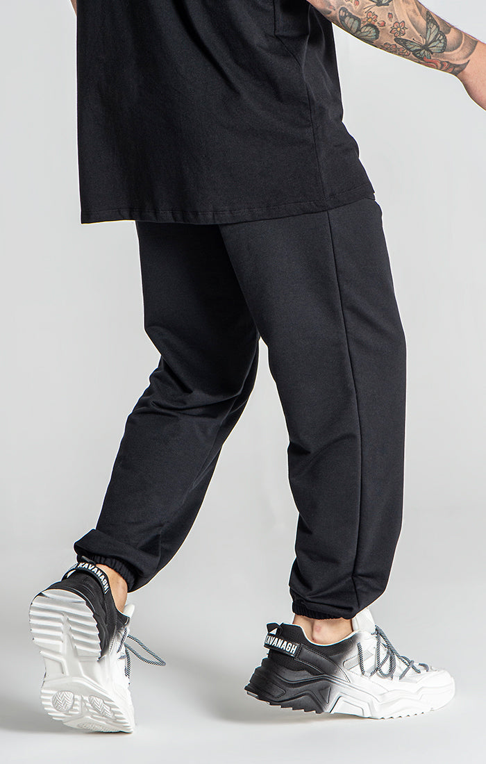 Black Karma Loose Joggers