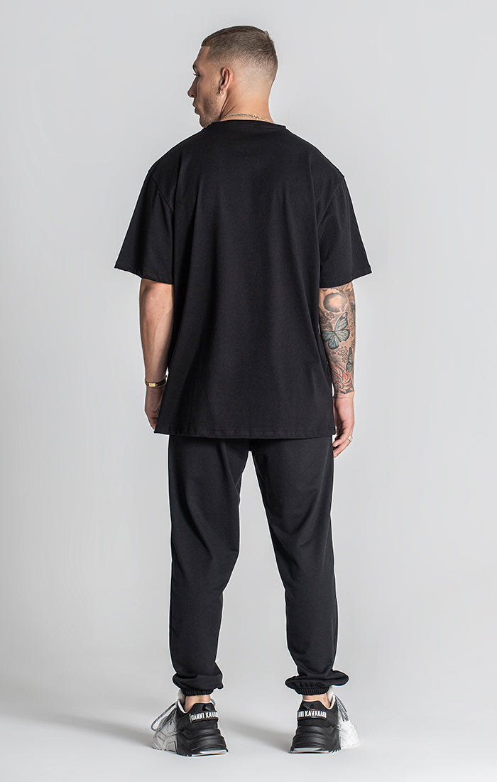 Black Karma Oversized Tee