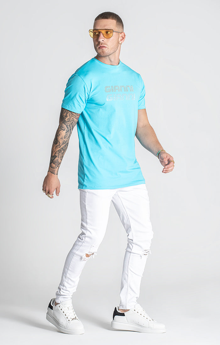 Blue Glimpse Up Tee