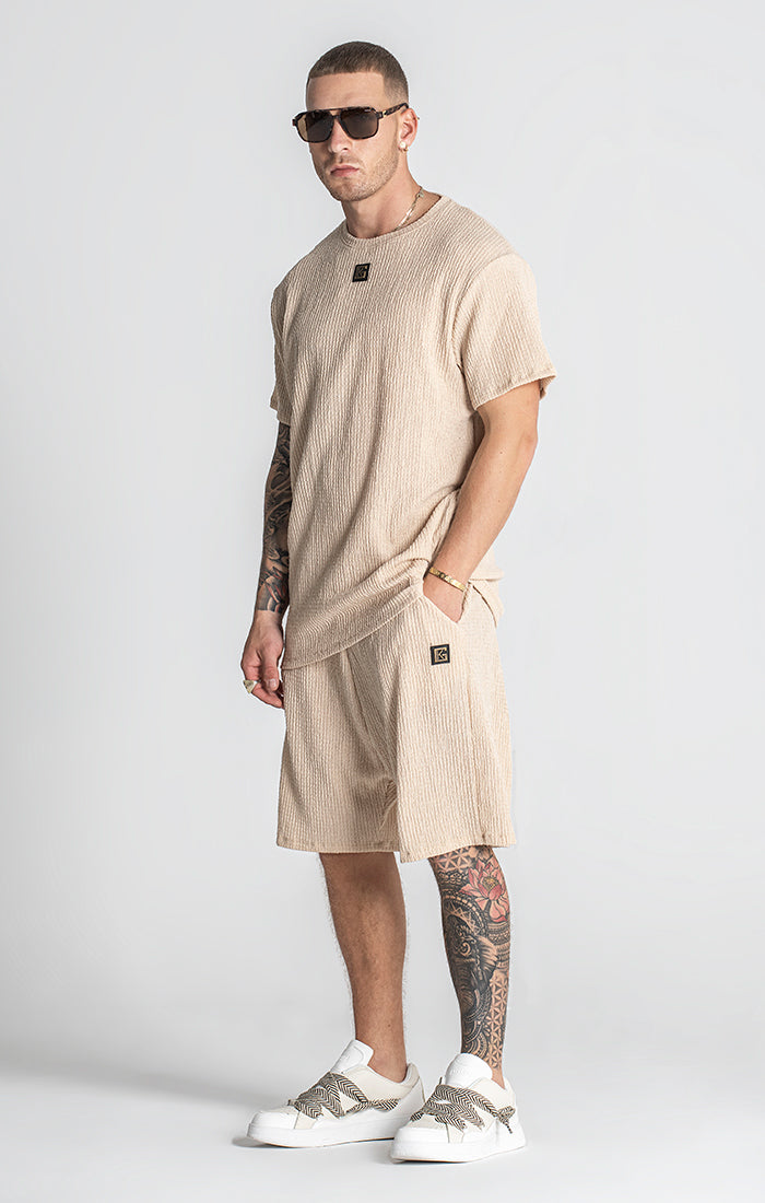 Beige Resort Tee