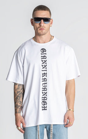 White Message Tee