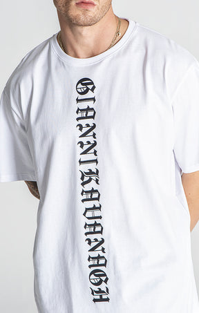 White Message Tee