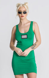 Green Signs Dress