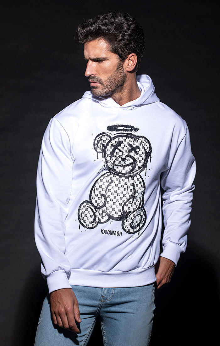 White Anniversary Ted Hoodie