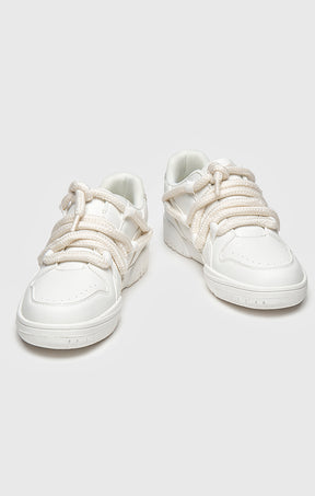 White Chaos Sneakers