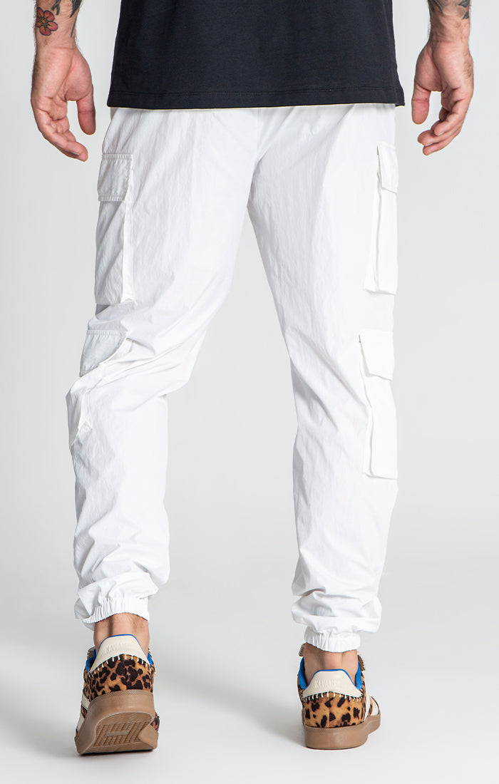 White Utilitary Pants