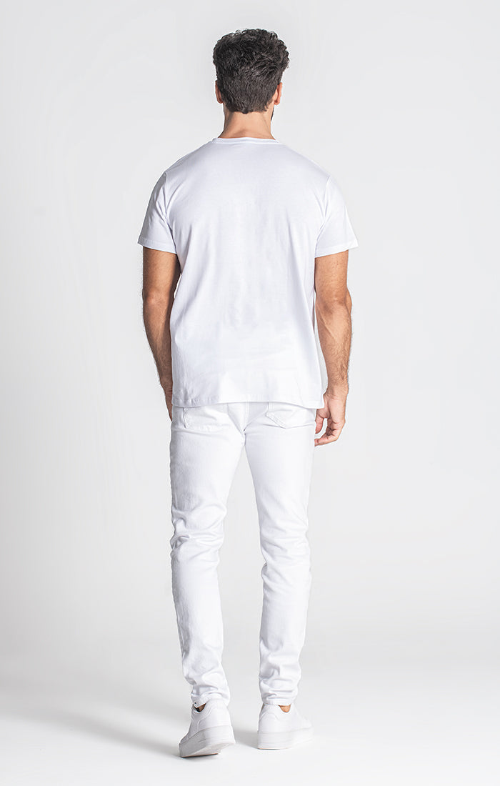 White Bergen Tee