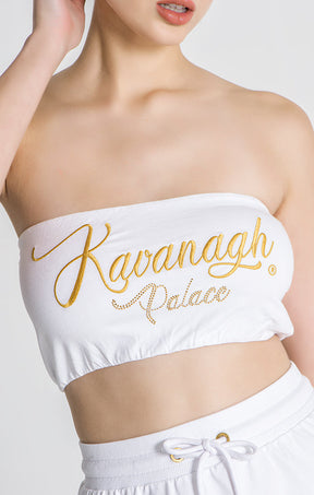 White Carats Crop top