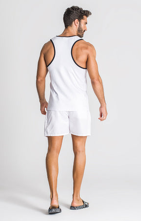 White Fighter Tanktop