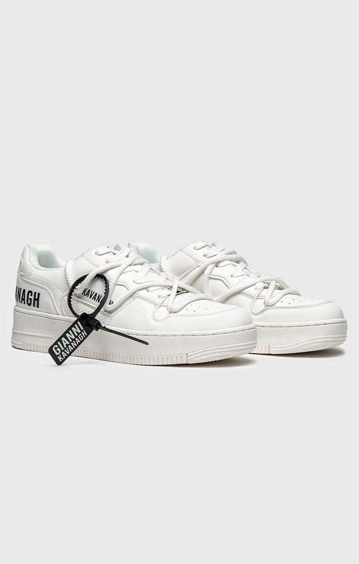 White Total Wrapped Sneakers