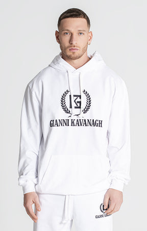 White Unity Oversized Hoodie