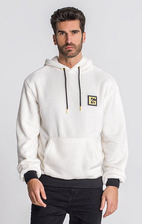 White iD Sherpa Hoodie