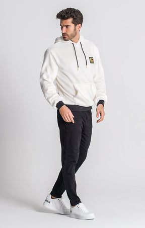 White iD Sherpa Hoodie