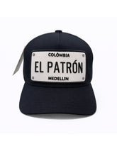 Boné Itals El Patrón Preto Patch Branco