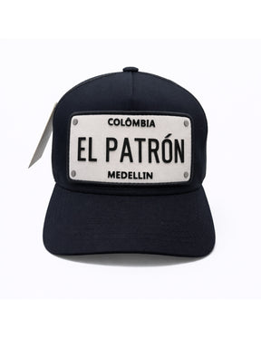 Boné Itals El Patrón Preto Patch Branco