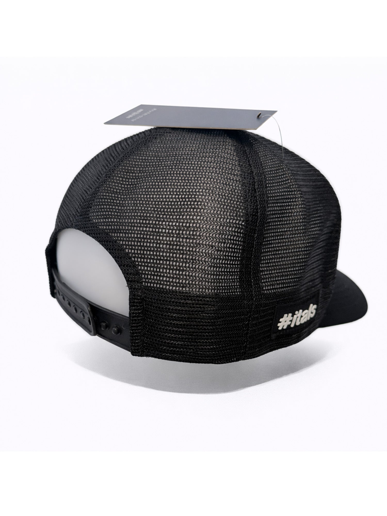 Boné Itals El Patrón Preto Patch Branco