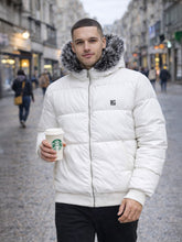 White Essential Puffer Jacket