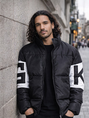 Black Captain Puffer Jacket