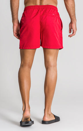 Red L.A. Swimshorts