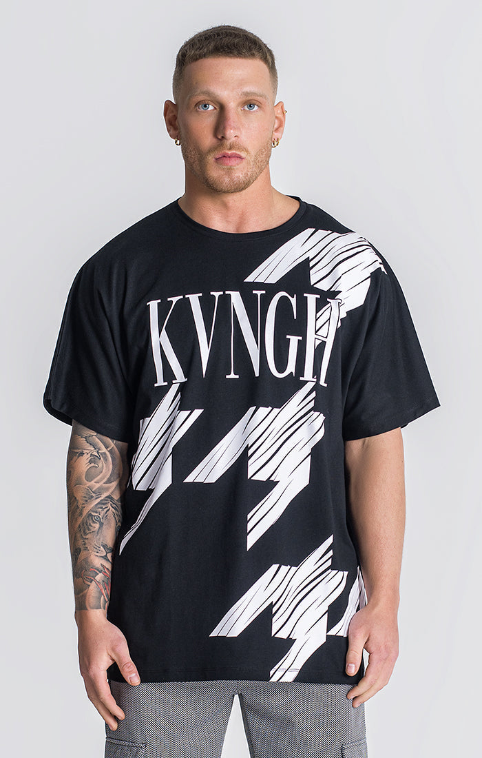 Black Acronym KVNGH Tee