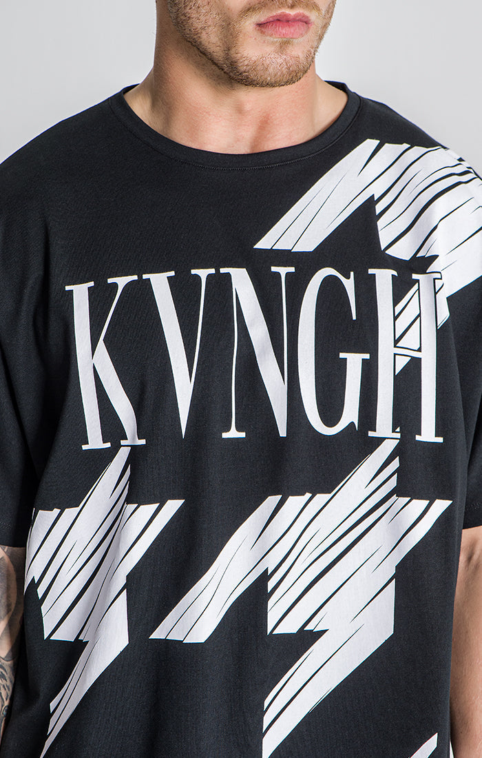 Black Acronym KVNGH Tee