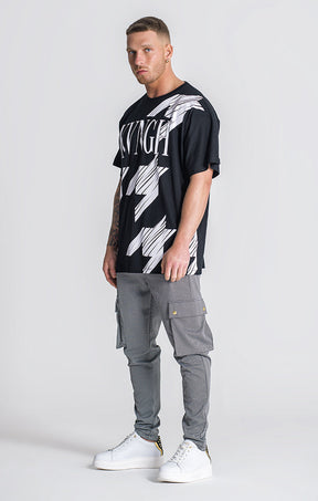 Black Acronym KVNGH Tee