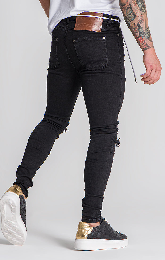 Black Error Skinny Jeans