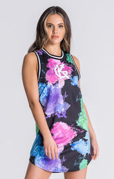 Black Candy Art Print Dress