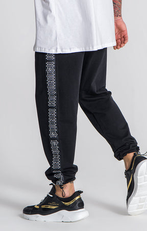 Black Outline Joggers