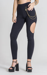 Black Signs Leggings