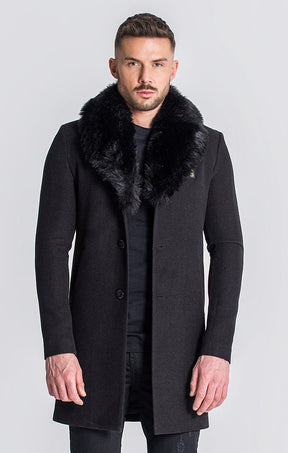 Black Stockholm Overcoat