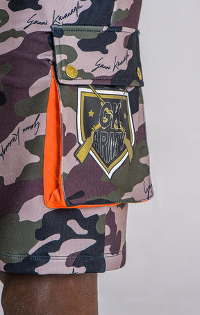 Camo Winners Army Shorts