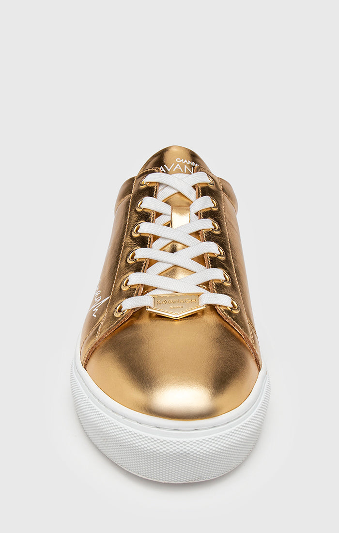 Gold Signature Sneakers