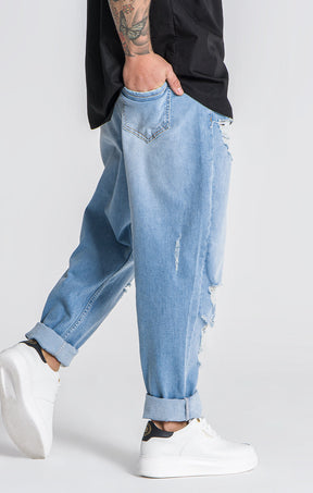 Light Blue Core Balloon Jeans