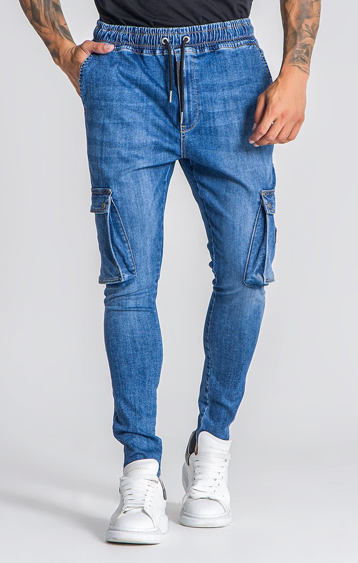 Medium Blue Core Drop Jeans