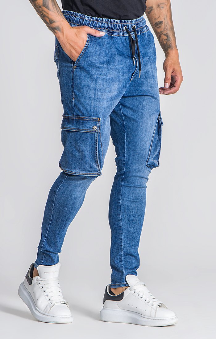 Medium Blue Core Drop Jeans