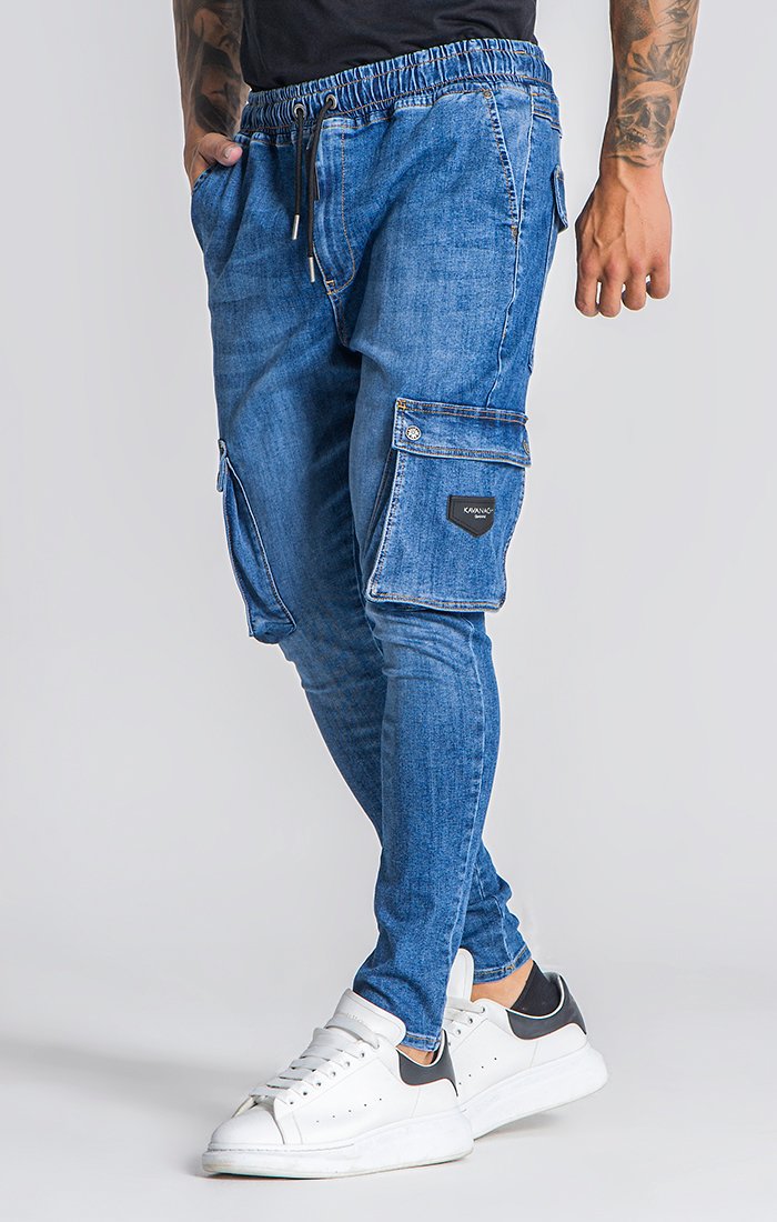 Medium Blue Core Drop Jeans