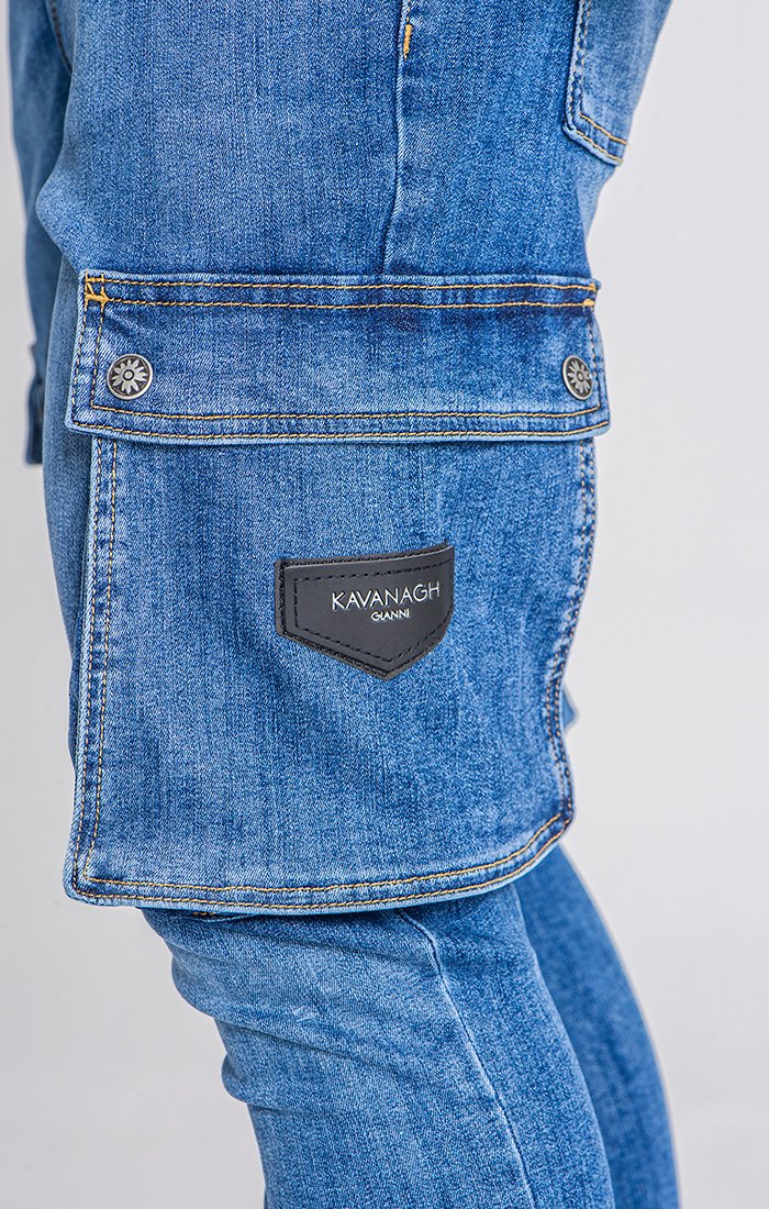 Medium Blue Core Drop Jeans