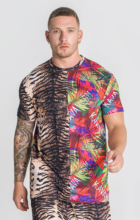 Multicolor Amazonia Allover Tee