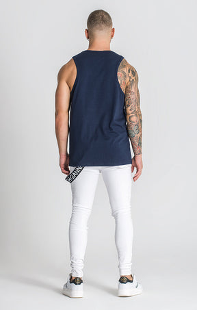 Navy Blue 911 Tanktop