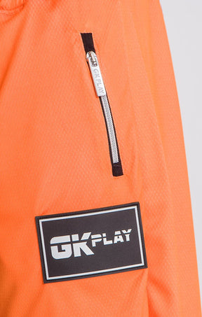 Neon Orange GK Play Shorts